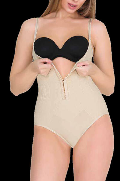 1 Size Thinning Hooked Under Bust Body Corset 9105
