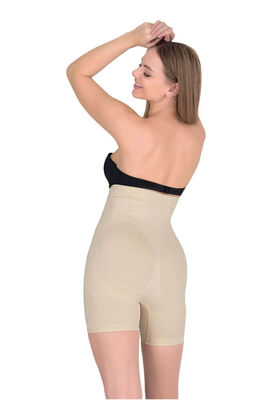1 Size Slimming Lifting Boxer Corset with Hook 2226 - Thumbnail