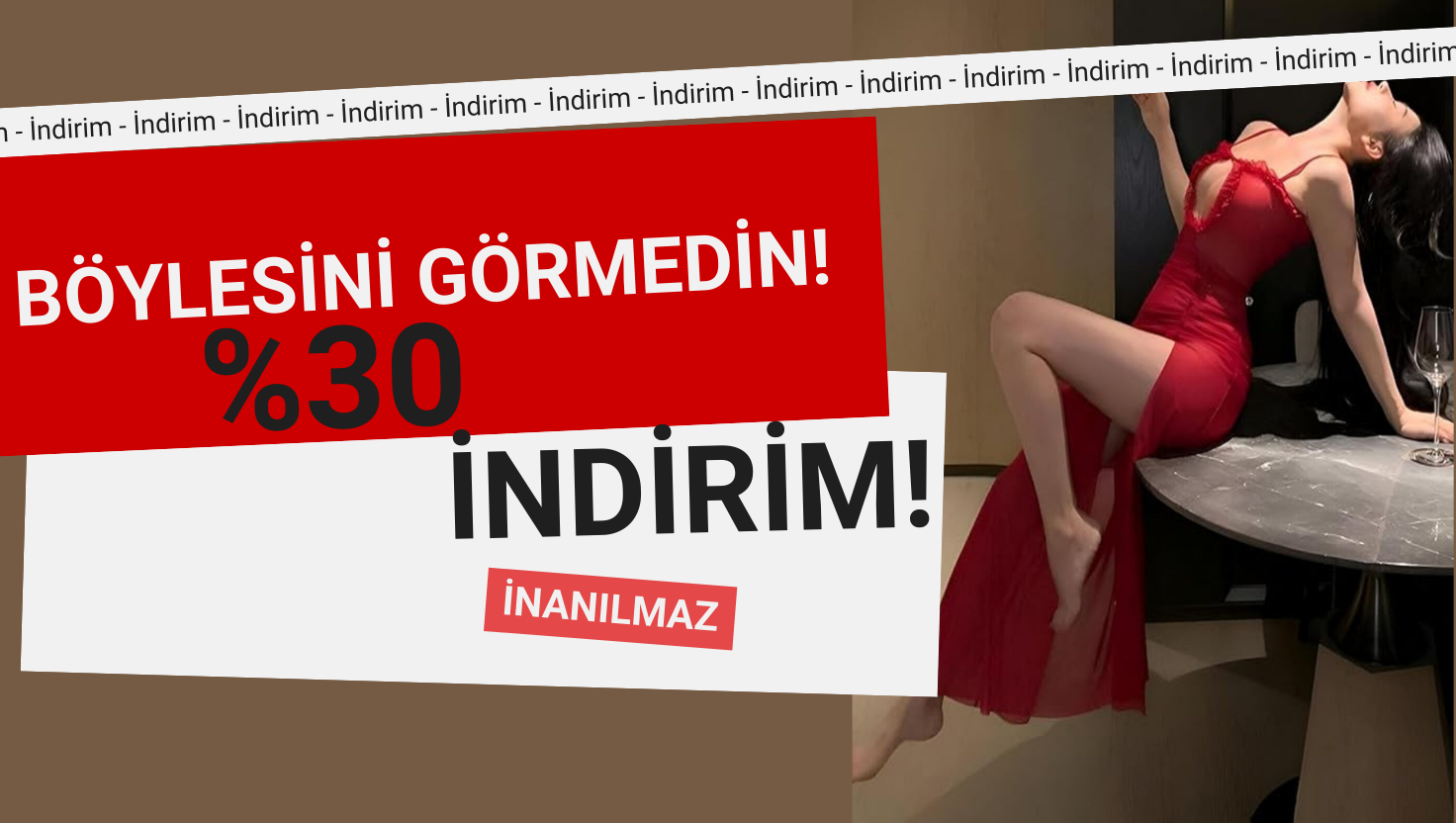 Hayat Kısa… Kendini Şımartmaya Ne Dersin? %30 İndirimle Fantezi İç Giyime Yeni Bir Bakış