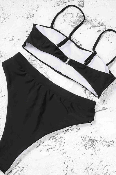 Angelsin Siyah Bikini Üst - MS41128