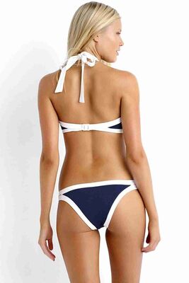 Angelsin Lacivert Özel Tasarım Bikini Altı Lacivert MS4173618 - Thumbnail
