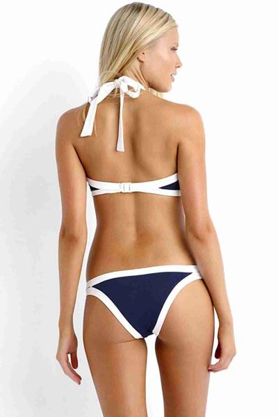 Angelsin Lacivert Özel Tasarım Bikini Altı Lacivert MS4173618