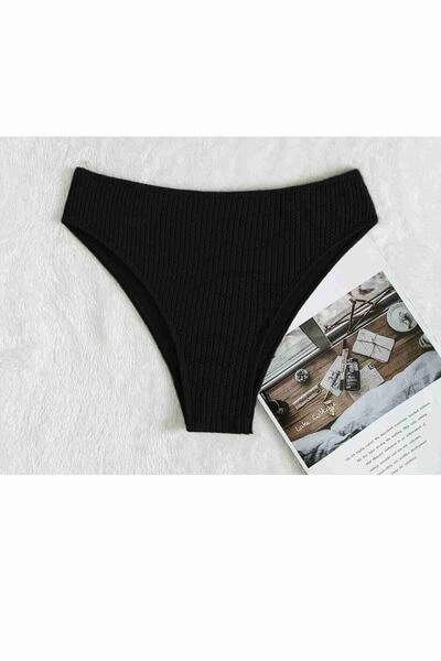 Angelsin Özel Fitilli Kumaş Yüksek Bel Bikini Altı 