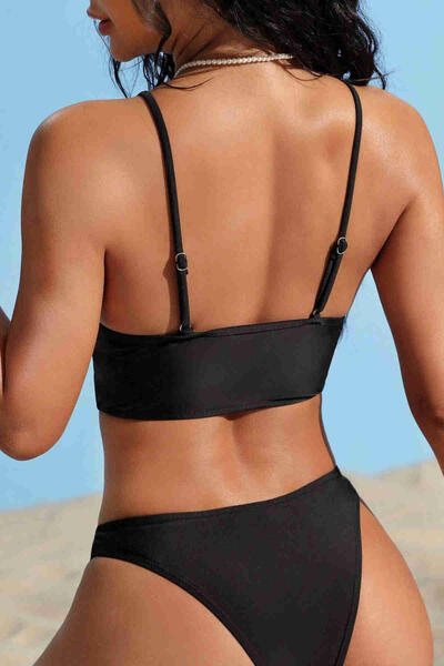 Angelsin Şık Bikini Altı Siyah MS41848