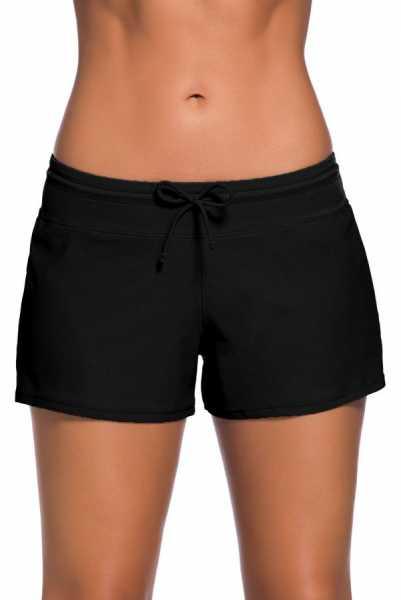 Angelsin Women's Stylish Black Swimwear - MS419772