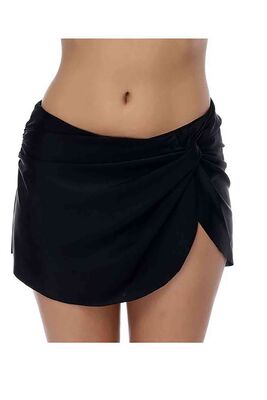 Angelsin Siyah Etekli Bikini Alt MS4272 - Thumbnail