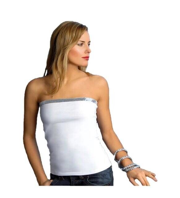 Anıt Bayan Pullu Straplez Atlet Body - Anıt