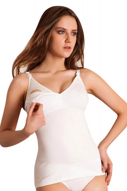 Adjustable Strap Breastfeeding Tank 8527