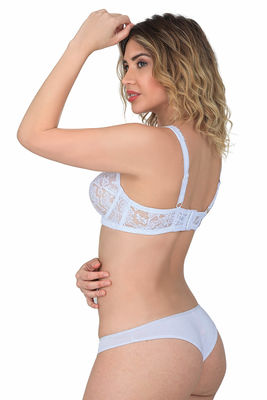 Underwire Minimizing Lace Bra 178 - Thumbnail