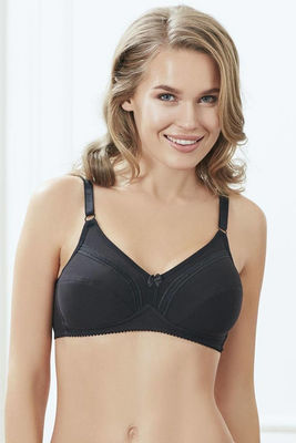 Non-Wired Cotton Minimizer Bra 3714 - Thumbnail