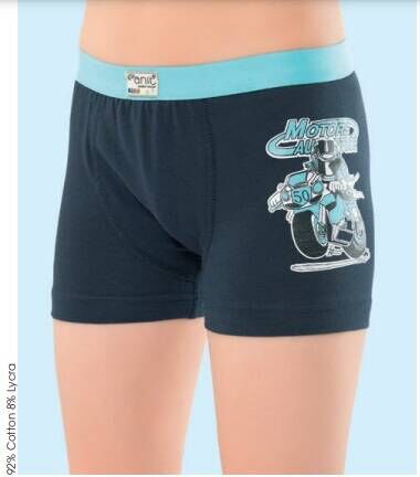 BASKILI ERKEK ÇOCUK BOXER - Anıt