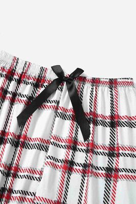 Baskılı Ultrasoft Askılı 3'lü Paket Sortlu Pijama Takımı Çok Renkli - Thumbnail