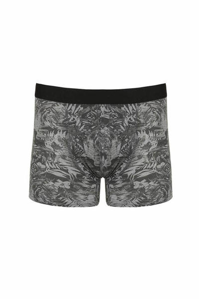 Beli Siyah Lastikli 3'lü Boxer 736