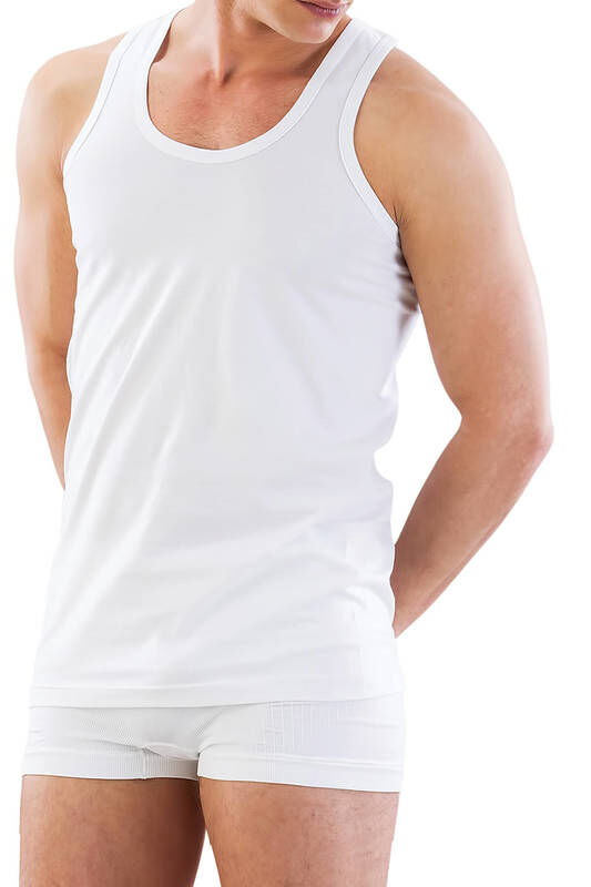 White U Neck Classic Athlete 12210 - 1