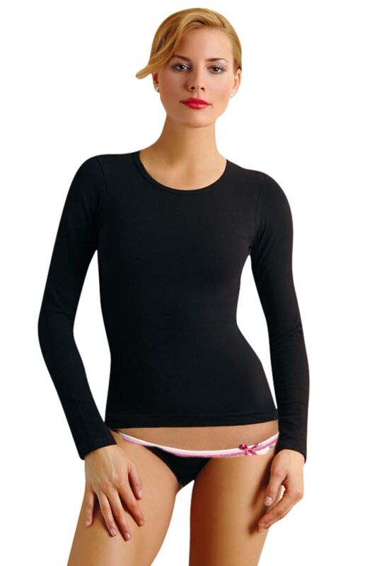Crew Neck Long Sleeve Fit Body 2142 - Anıt