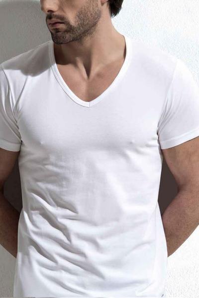 Cacharel V Neck Half Sleeve Athlete 1306