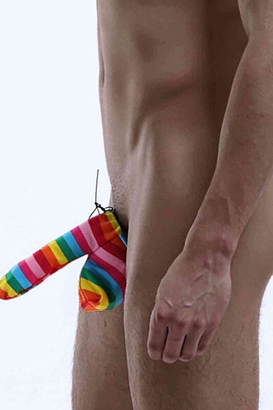 Çok Renkli Özel Tasarım Fantazi Slip - 1