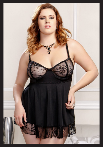 Dantel Detaylı Babydoll