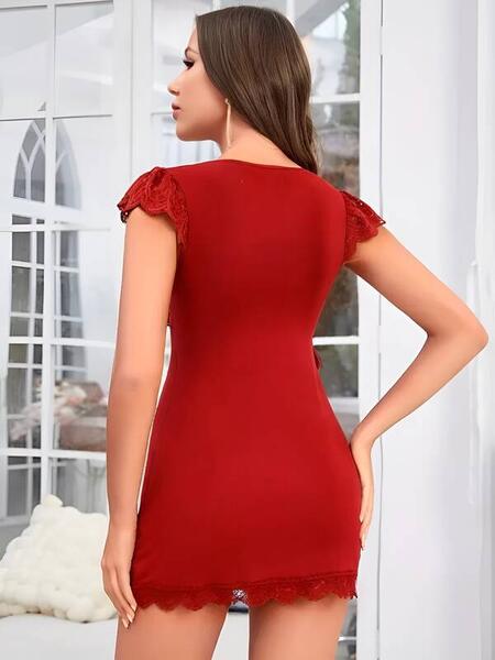 Venlisa Dantel Detaylı Romantik Gecelik V2103