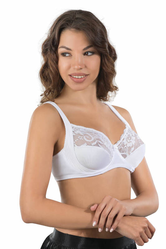 Lace Underwire Minimizer Bra 165 - 1
