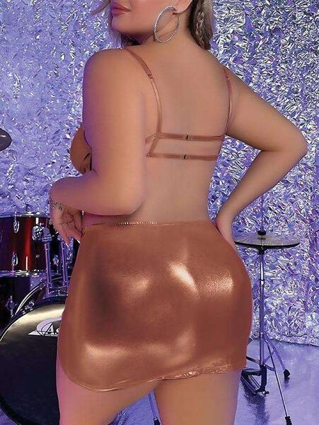 Deri Seksi Takım Büyük Beden Real Passione 40011