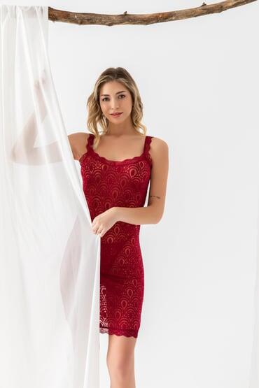 DEVORE TRANSPARAN BABYDOLL STRİNG TAKIM SİYAH (31842)