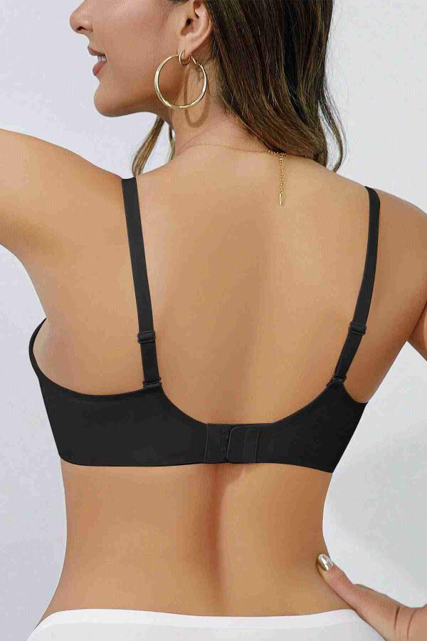 Dikişsiz Balensiz Desteksiz Lazer Kesim İzbırakmaz Görünmez Sütyen - 4