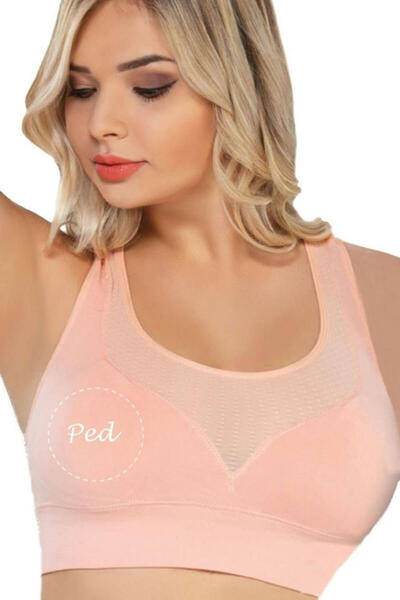 Seamless Padded Sports Bustier 4027
