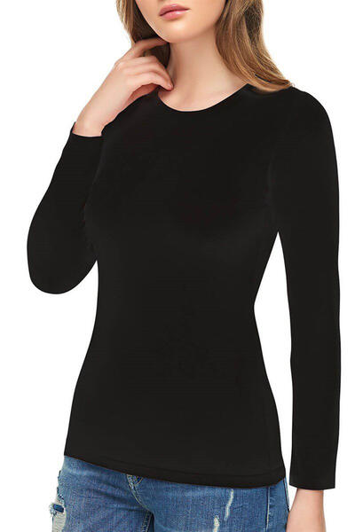 Women's Elastane Long Sleeve T-Shirt ELT2203