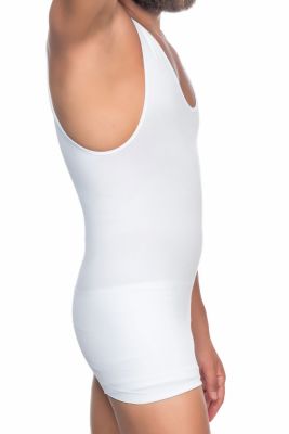 Emay Seamless V Neck Corset Athlete e1003 - Thumbnail