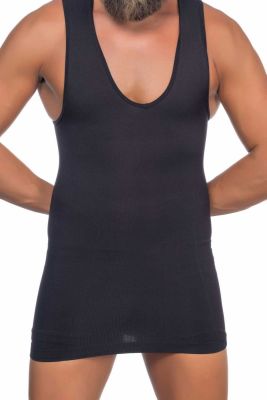 Emay Seamless V Neck Corset Athlete e1003 - Thumbnail