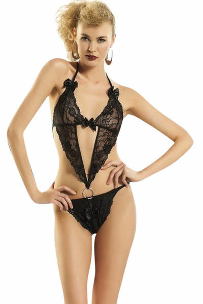Bow and Lace Detailed Fantasy Monokini 999