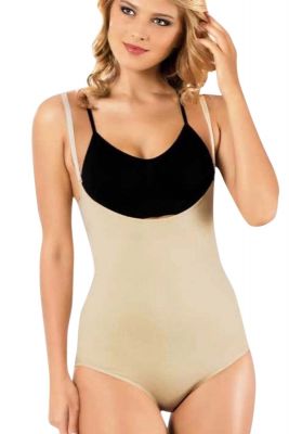Form Time Under Bust Body Corset 9005 - Thumbnail