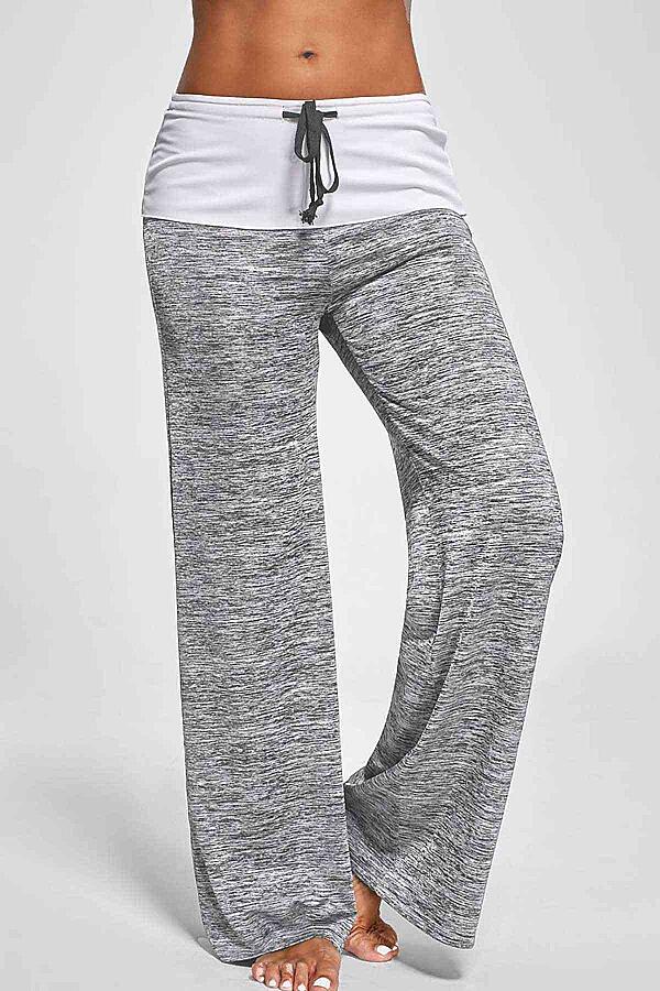 Gri Eşofman Pijama Alt - 1