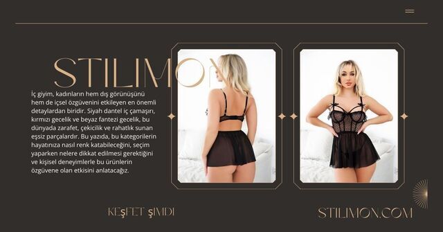 Kısa Fantezi Gecelik ve Mini Elbiselerle Zarafeti Keşfedin