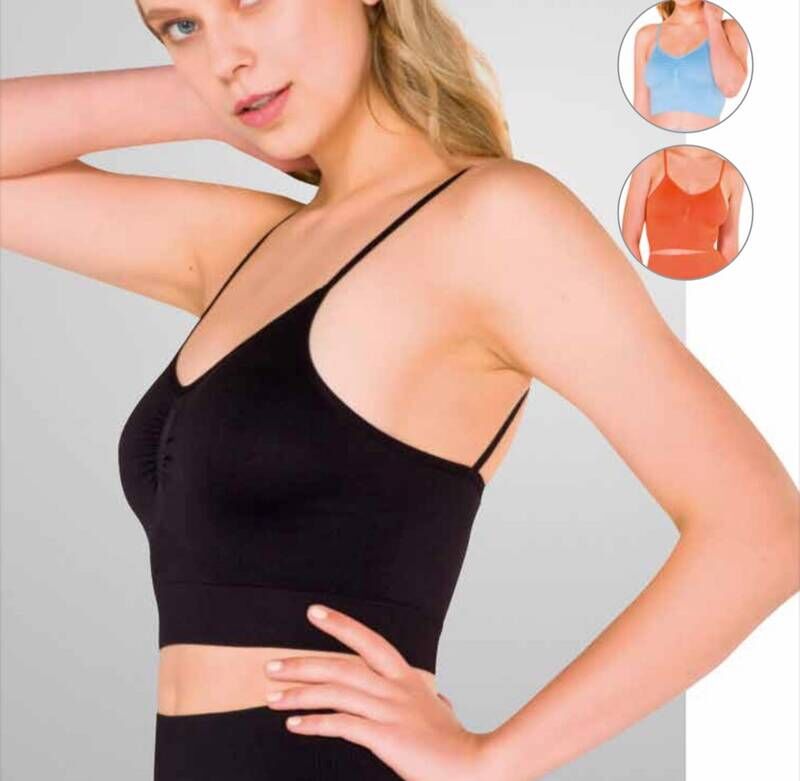İnce Askılı Dikişsiz Bralet - Form Active