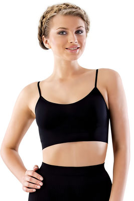 Thin Strap Seamless Bra 4003 - Thumbnail