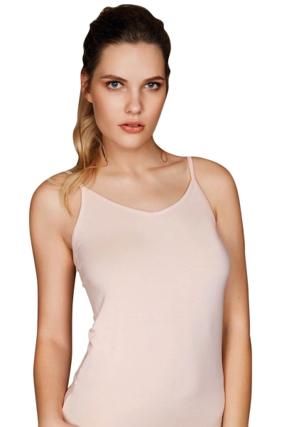 Thin Strap Wide V-Neck Athlete 0299 - Thumbnail