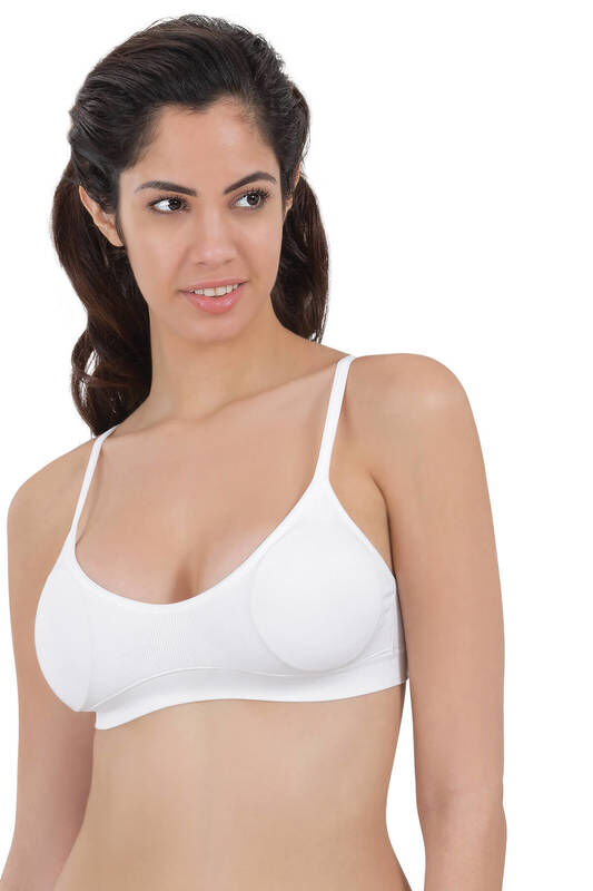 Thin Strap Padded Seamless Bra 4020 - 1