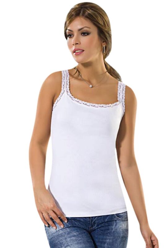 Thick Strap Lace Embroidered Athlete 2172 - Anıt