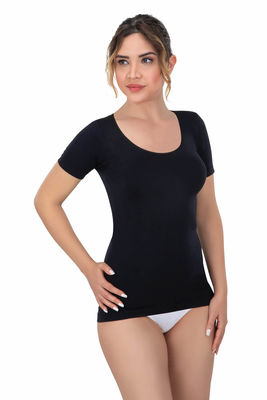 Short Sleeve Crew Neck Seamless T-Shirt 5004 - Thumbnail