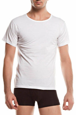 Short Sleeve Crew Neck T Shirt 2510 - Thumbnail