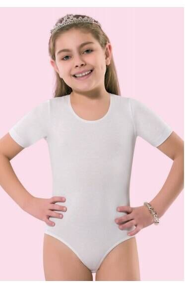 Kız Çocuk Rahat Kısa Kollu Badi - Anıt