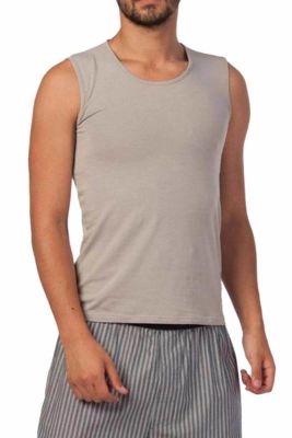 Sleeveless Crew Neck Fit Fit T Shirt 2205 - Thumbnail