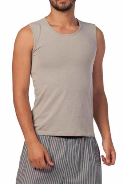 Sleeveless Crew Neck Fit Fit T Shirt 2205