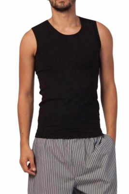 Sleeveless Crew Neck Fit Fit T Shirt 2205 - Thumbnail