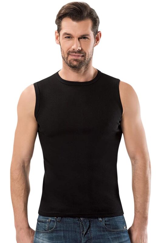 Sleeveless Zero Collar Ribana Undershirt 1108-1 - 1