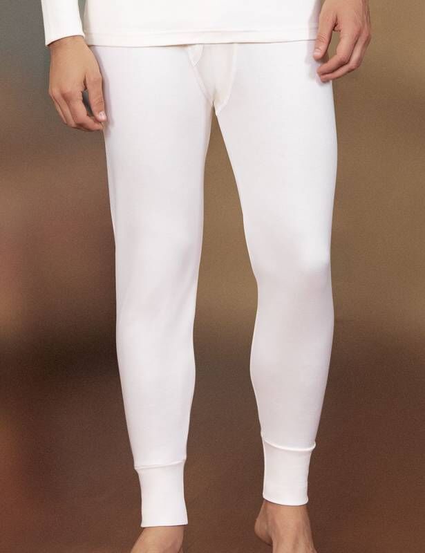 Cream Fit Cuffed Fit Mold Men's Bottom Underwear ME017 - Şahinler