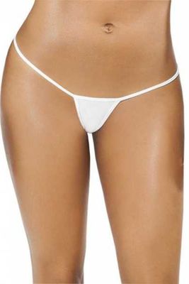 Merry See White Sexy Thong - MS7519-1 - Thumbnail
