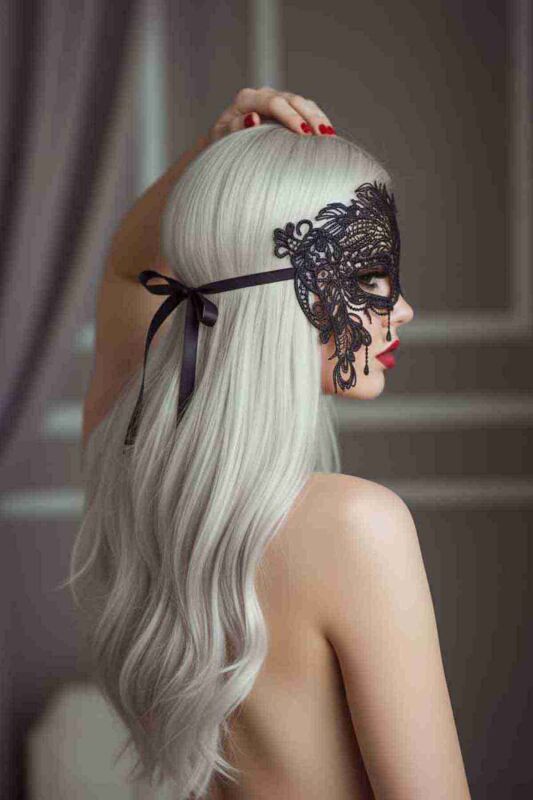 Merry See Special Design Lace Eye Mask - MS0385-2 - 2